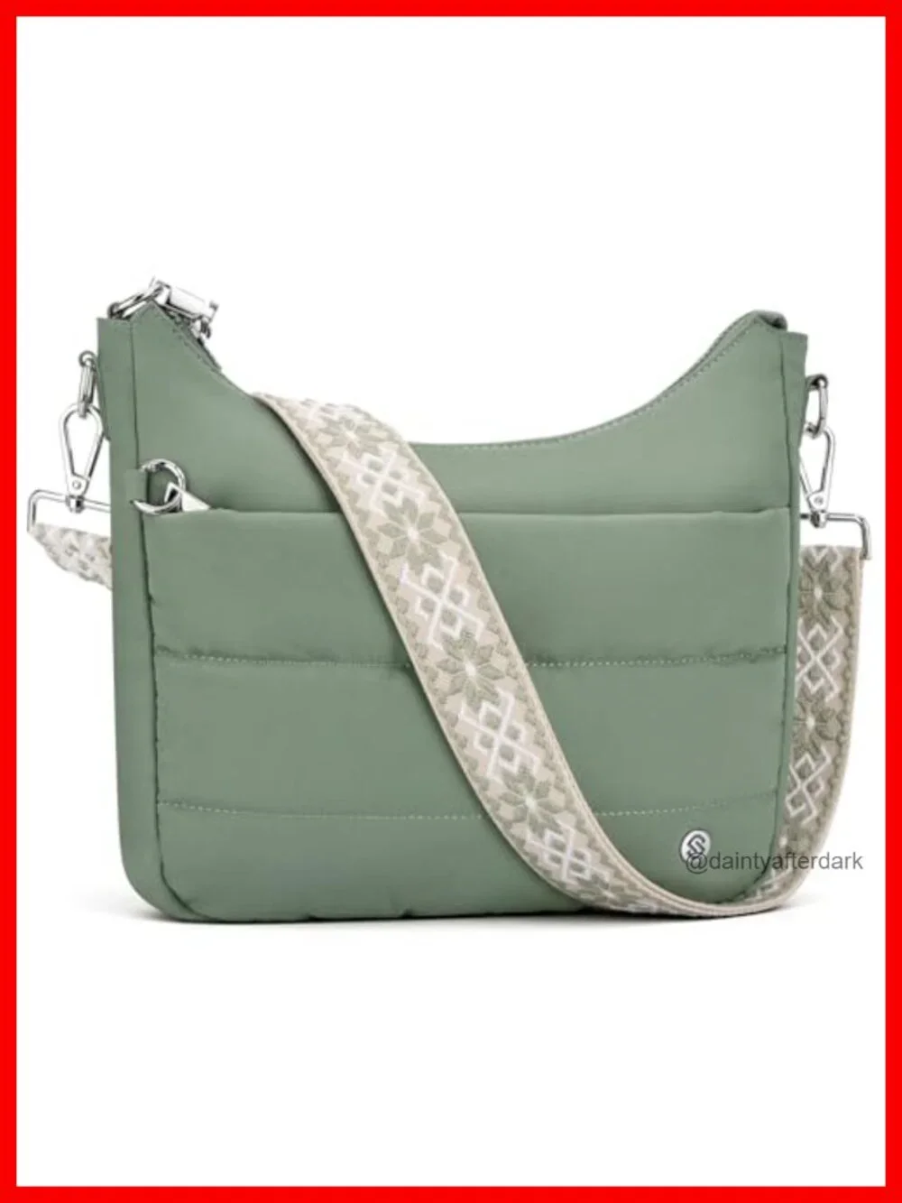 Women's Anti-Theft RFID Blocking Crossbody Hobo Bag with Wallet Pockets